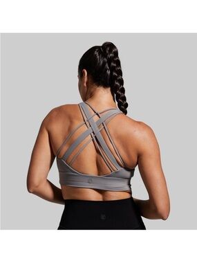 Born Primitive Stone Grey Ignite Sports Bra Large